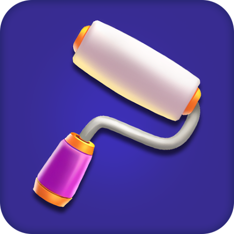Paint Roll: Color Tile 3D